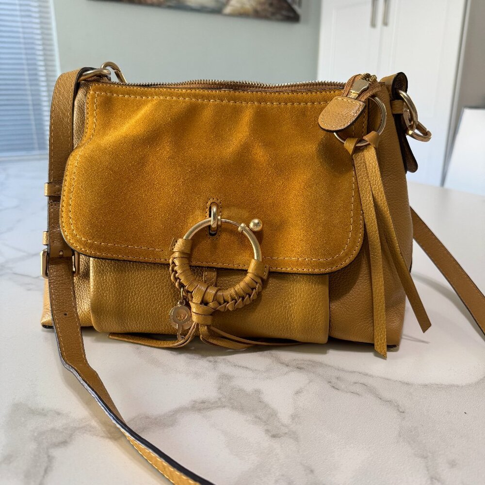 See By Chloe Joan Leather & Suede Shoulder Bag